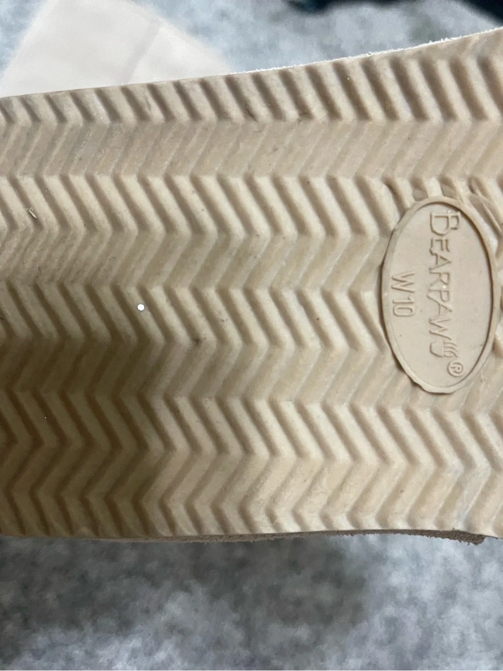 BearPaw Beige Suede Sole Boot